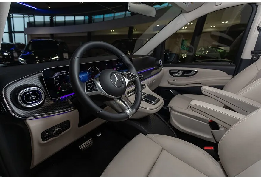 Mercedes-Benz V-Класс V 300 d L3 4MATIC 9G-TRONIC (237 л.с.) Avantgarde Черный в АВИЛОН. Слайд №9