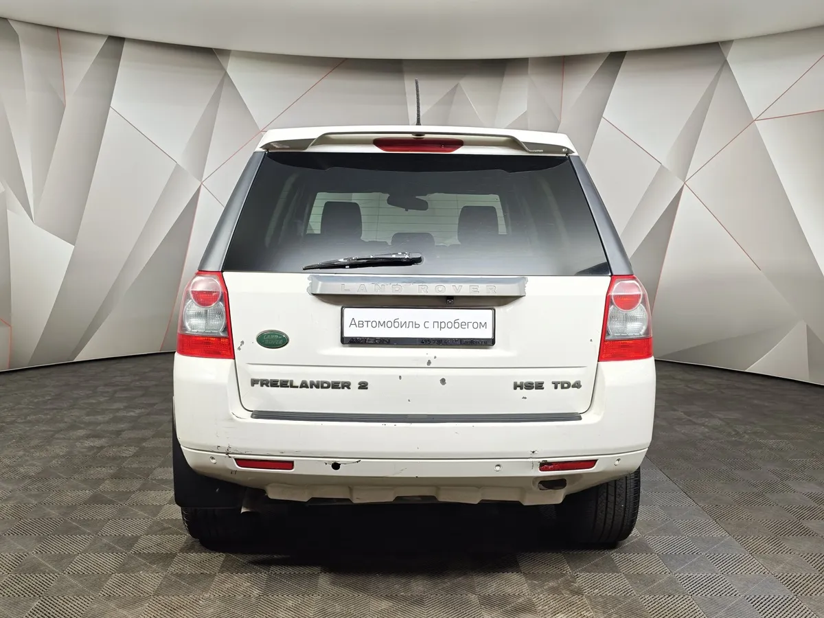 Land Rover Freelander 2.2 TD AT (160 л.с.) Белый в АВИЛОН. Слайд №8