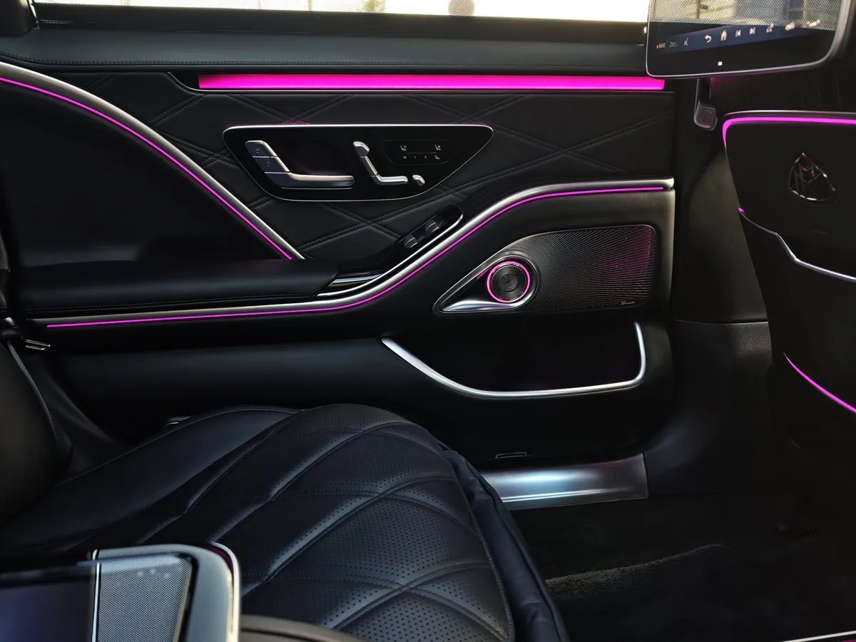 Mercedes-Benz S-Класс Maybach S 580 9G-Tronic 4Matic (503 л.с.) Night Series Черный в АВИЛОН. Слайд №28