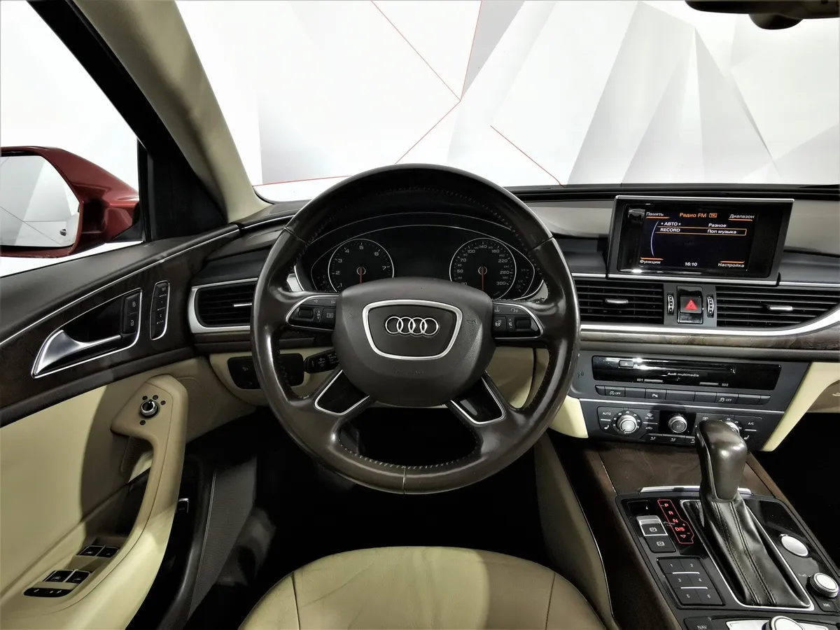 Audi A6 1.8 TFSI S tronic (190 л.с.) Красный в АВИЛОН. Слайд №19