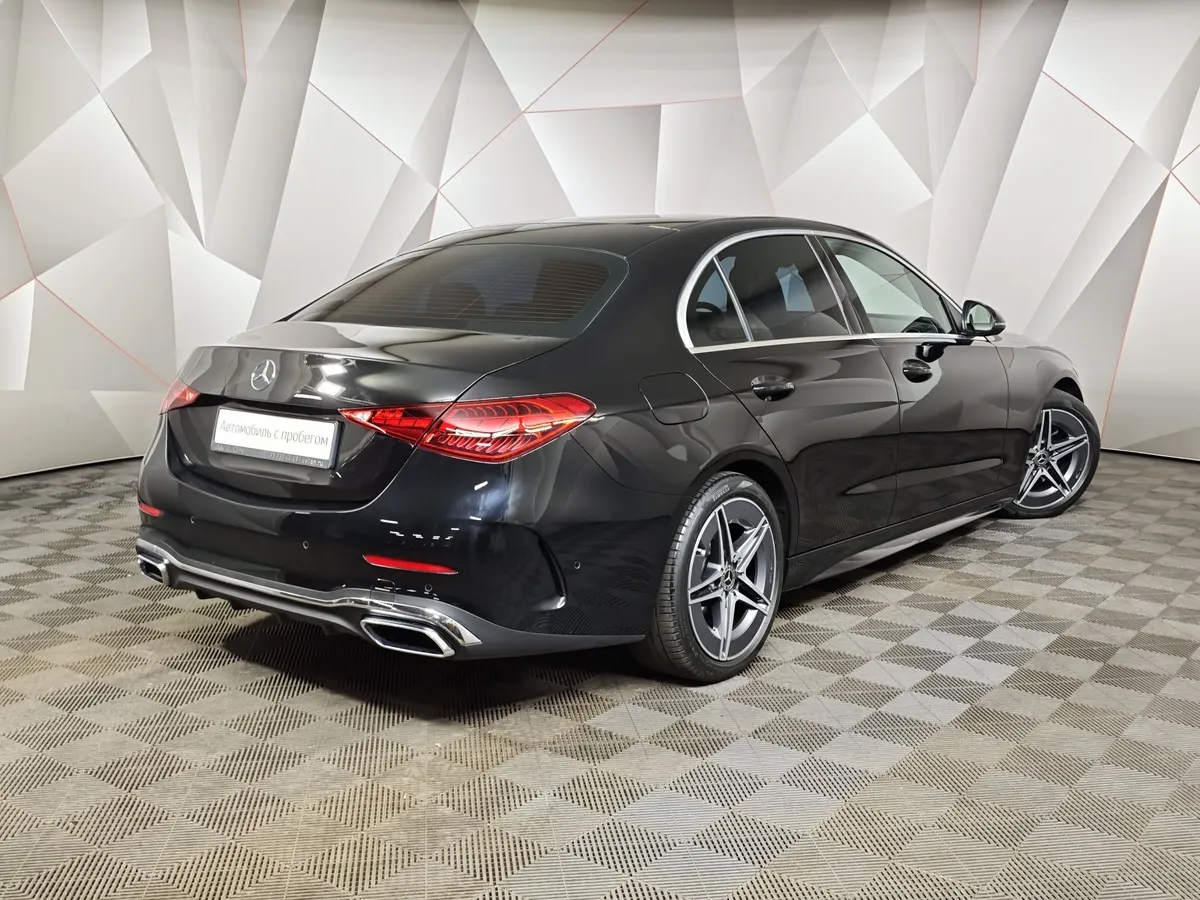 Mercedes-Benz C-Класс C 180 9G-TRONIC (150 л.с.) Sport Синий в АВИЛОН. Слайд №2