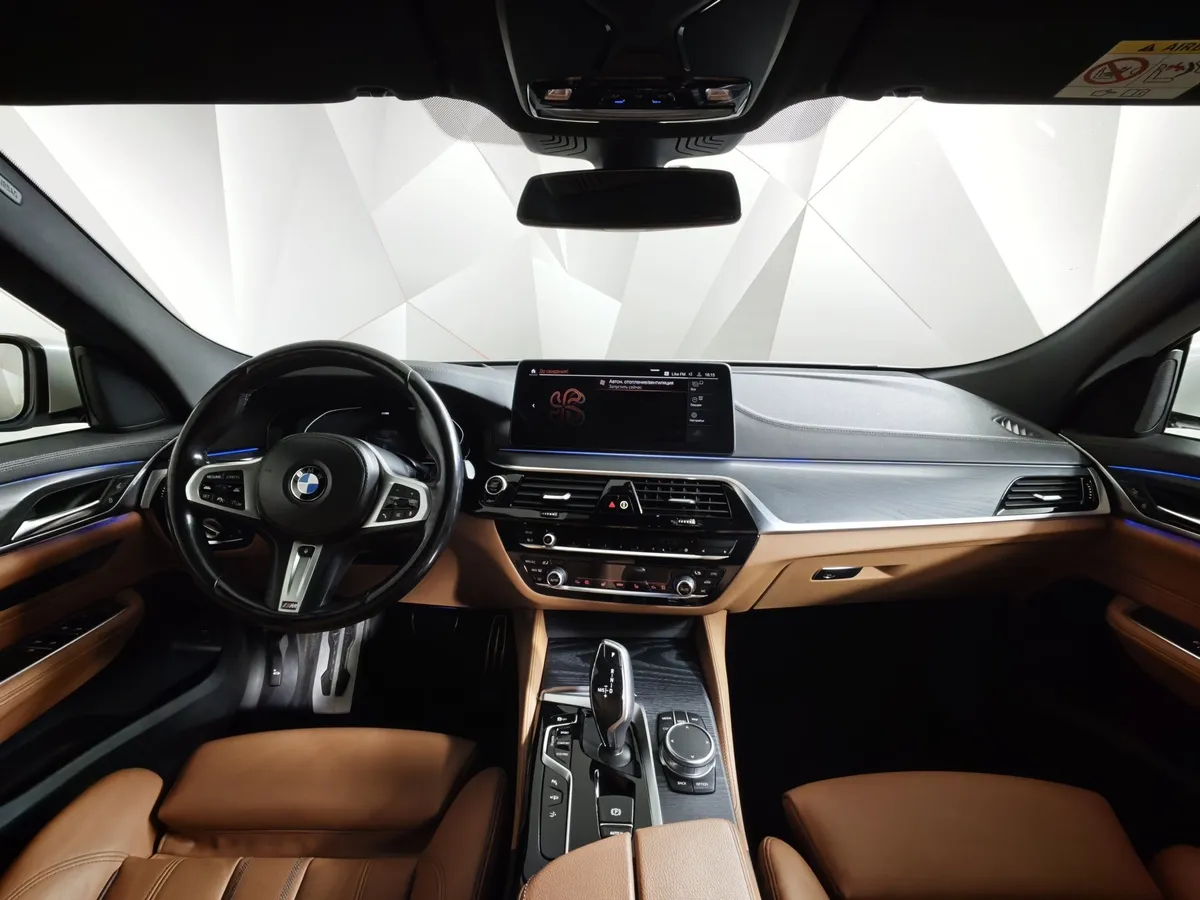 BMW 6 серия 630d xDrive Steptronic (249 л.с.) M Sport Pro Белый в АВИЛОН. Слайд №11