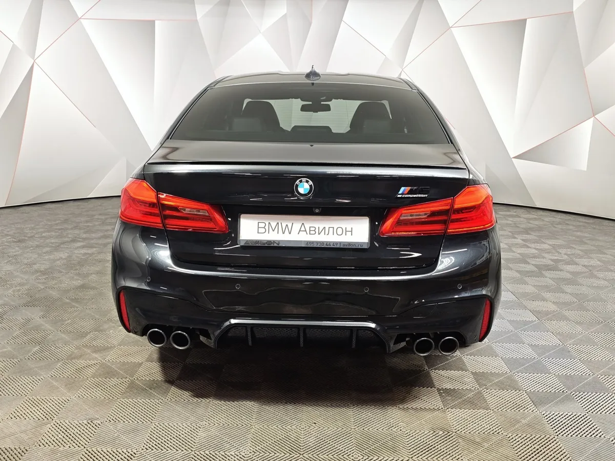BMW M5 4.4 Steptronic xDrive (625 л.с.) Competition Черный в АВИЛОН. Слайд №4