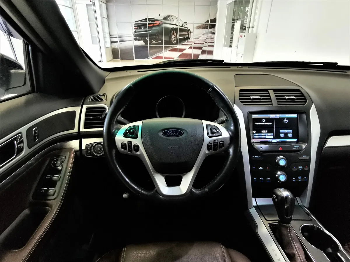 Ford Explorer 3.5 SelectShift 4WD (249 л.с.) Limited Plus Белый в АВИЛОН. Слайд №19