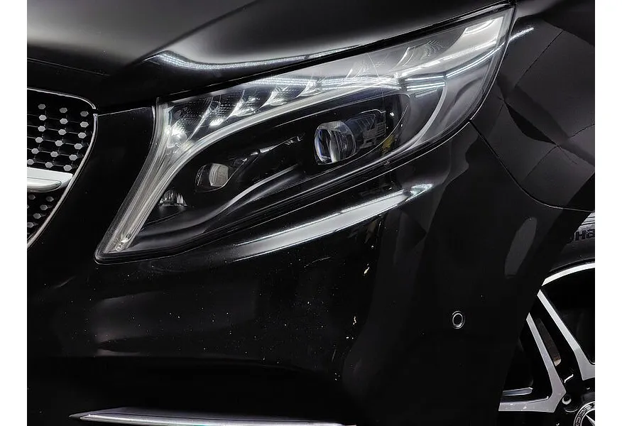 Mercedes-Benz V-Класс V 300 L3 4Motion 9G-Tronic (239 л.с.) Черный в АВИЛОН. Слайд №10