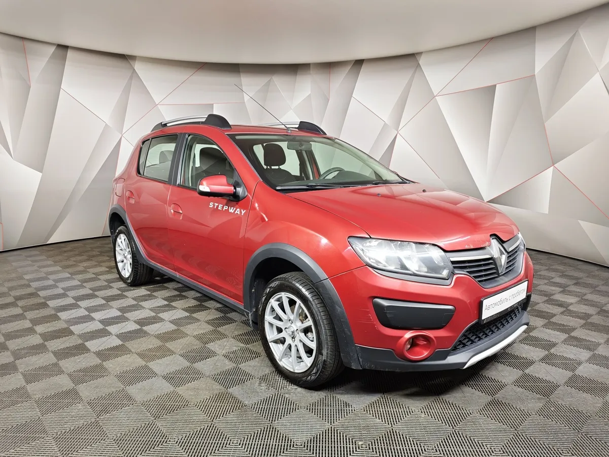 Renault Sandero 1.6 AT (102 л.с.) Drive Красный в АВИЛОН. Слайд №3
