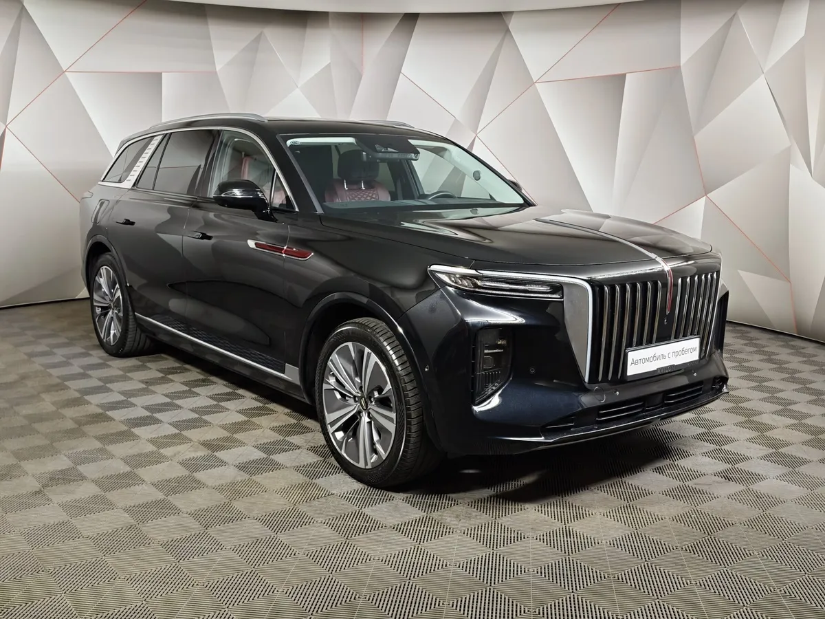 Hongqi E-HS9 AT 4WD (551 л.с.) 6 мест Делюкс Черный в АВИЛОН. Слайд №3