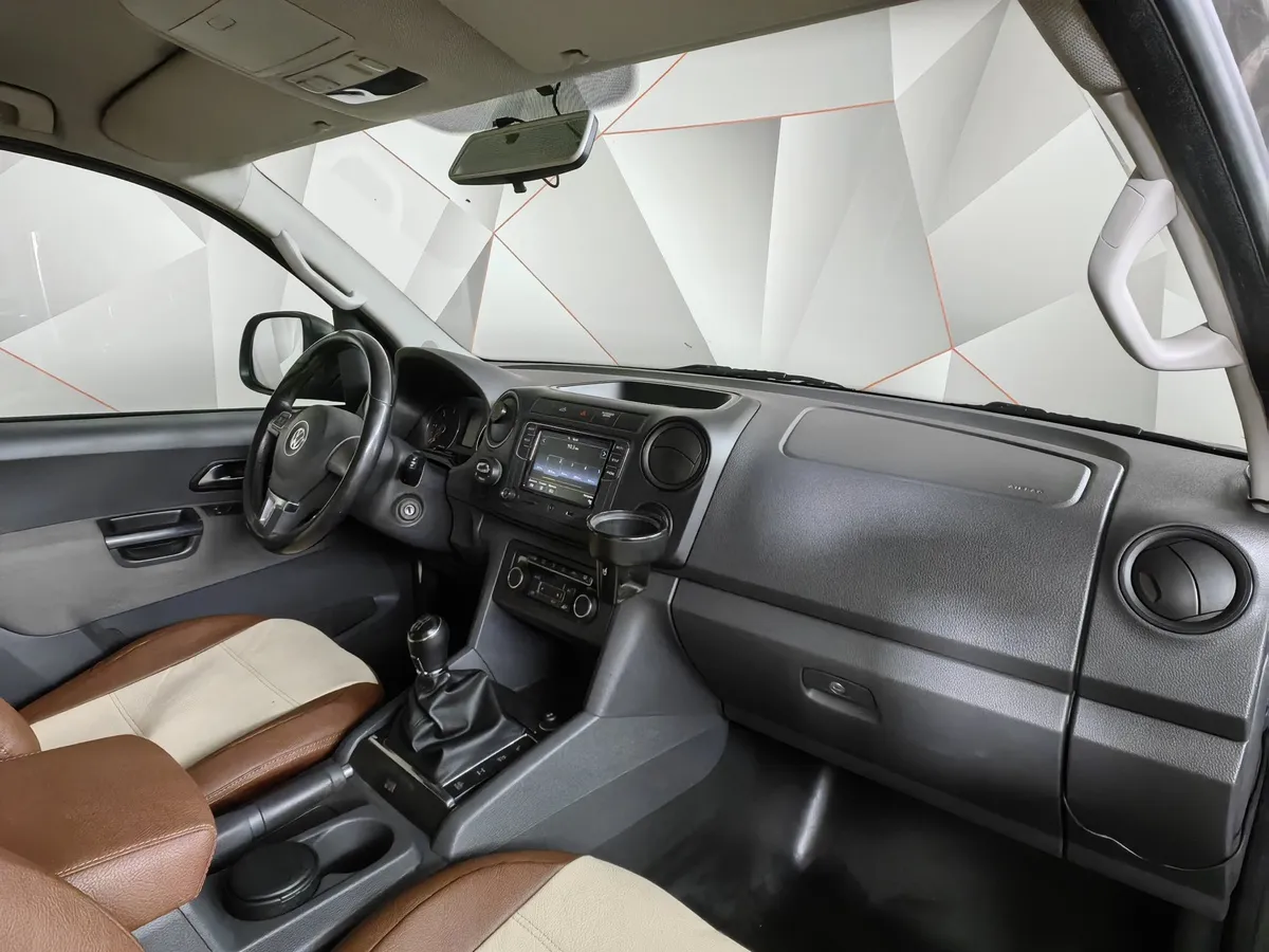 Volkswagen Amarok 2.0 TDI MT 4Motion (122 л.с.) Trendline Коричневый в АВИЛОН. Слайд №10
