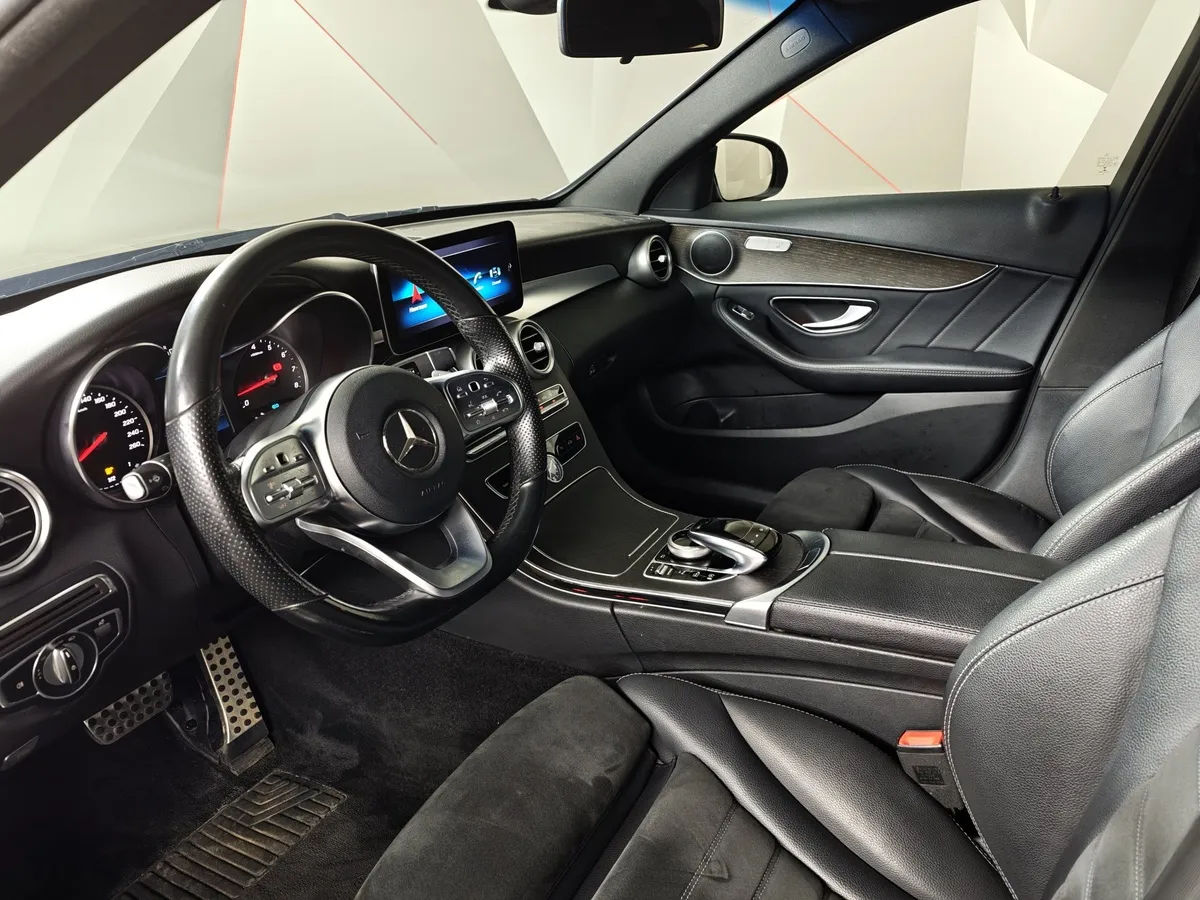 Mercedes-Benz C-Класс C 200 9G-TRONIC 4MATIC (190 л.с.) Sport Черный в АВИЛОН. Слайд №19