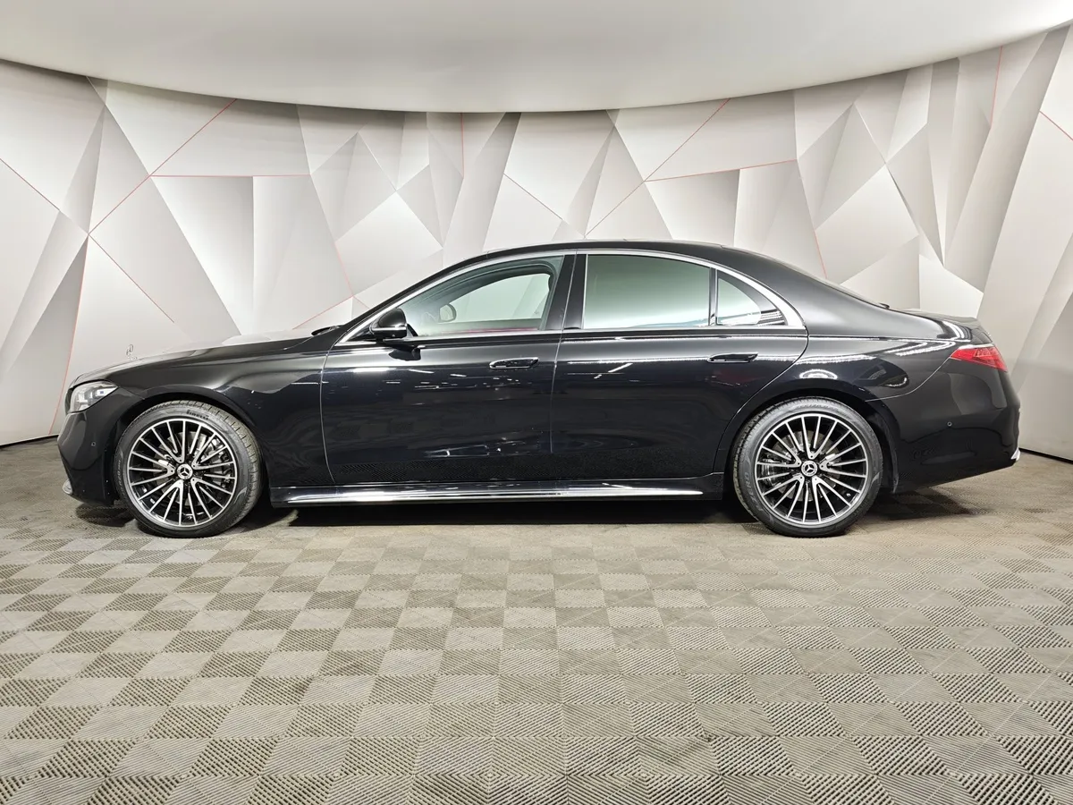 Mercedes-Benz S-Класс S 450 d 9G-TRONIC 4MATIC (330 л.с.) Черный в АВИЛОН. Слайд №5