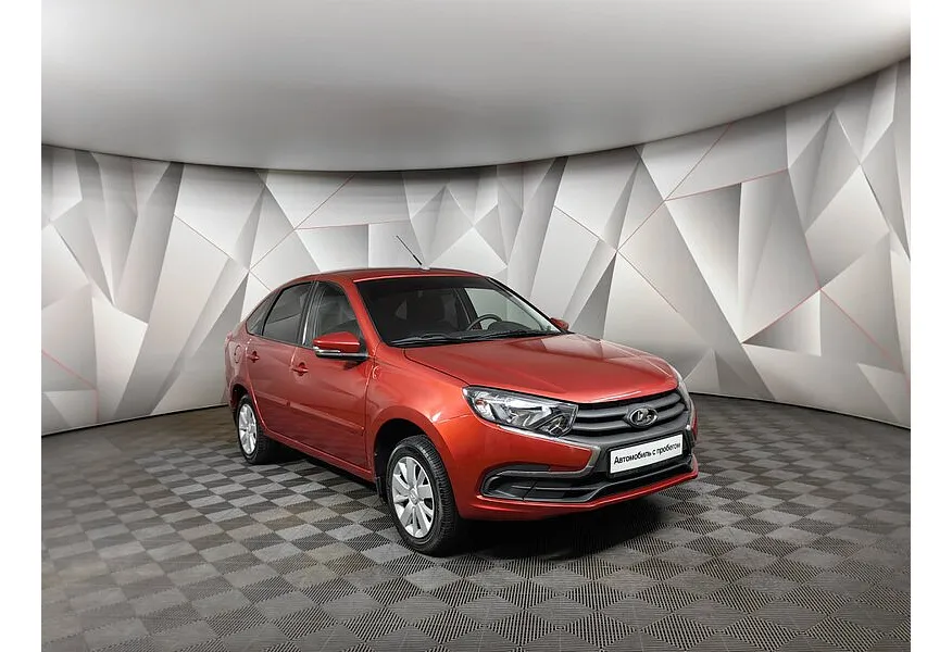 ВАЗ (Lada) Granta 1.6 MT 8кл (87 л.с.) Красный в АВИЛОН. Слайд №2