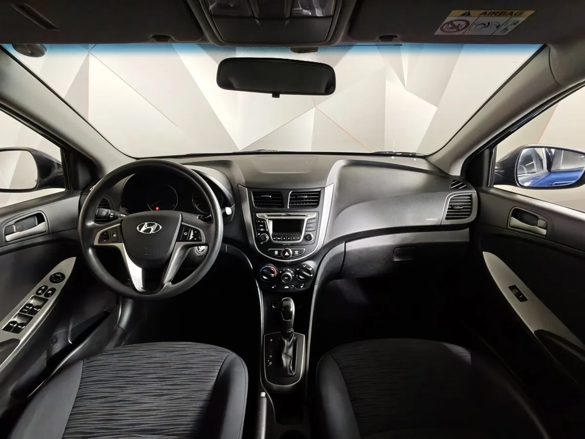 Hyundai Solaris 1.6 AT (123 л.с.) Comfort Синий в АВИЛОН. Слайд №11