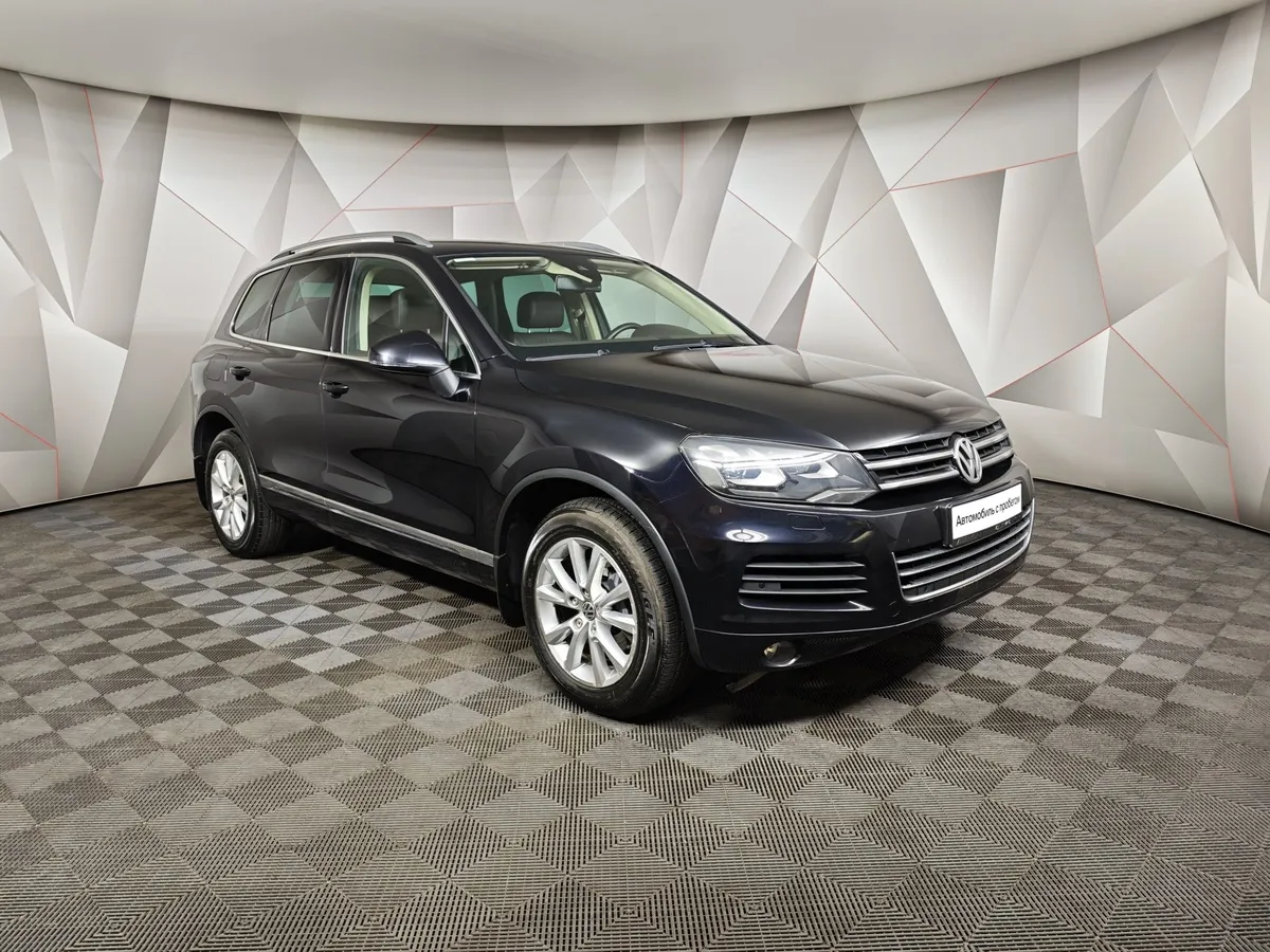 Volkswagen Touareg 3.6 FSI Tiptronic 4Motion (249 л.с.) V6 FSI Черный в АВИЛОН. Слайд №3