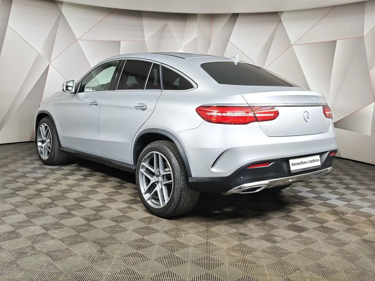 Mercedes-Benz GLE Купе 350 d 4MATIC 9G-TRONIC (249 л.с.) Особая серия Серебристый в АВИЛОН. Слайд №4