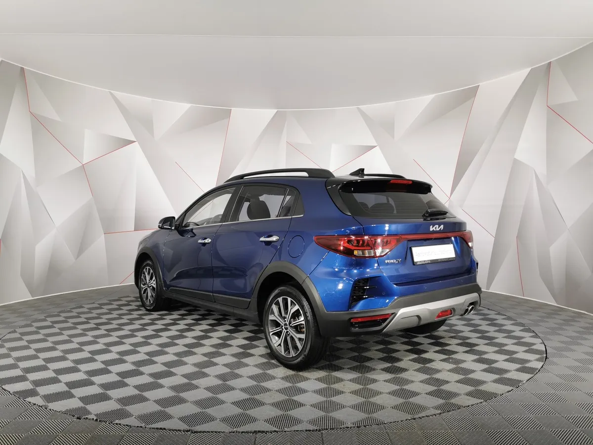 Kia Rio X 1.6 AT (123 л.с.) Premium Синий в АВИЛОН. Слайд №4