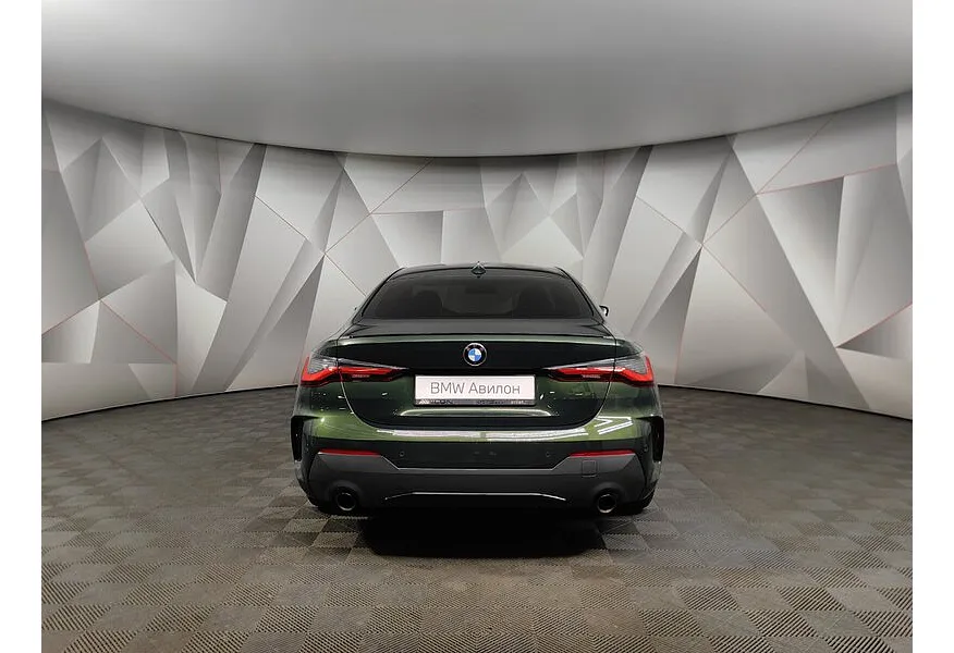 BMW 4 серия 420d xDrive AT (190 л.с.) M Sport Pro Зеленый в АВИЛОН. Слайд №7