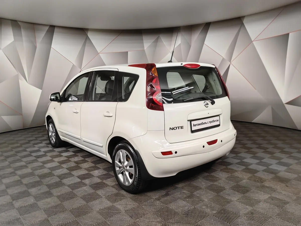 Nissan Note 1.6 AT (110 л.с.) Luxury Белый в АВИЛОН. Слайд №4