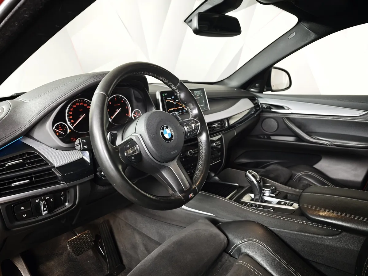 BMW X6 xDrive30d Steptroniс (249 л.с.) Красный в АВИЛОН. Слайд №12