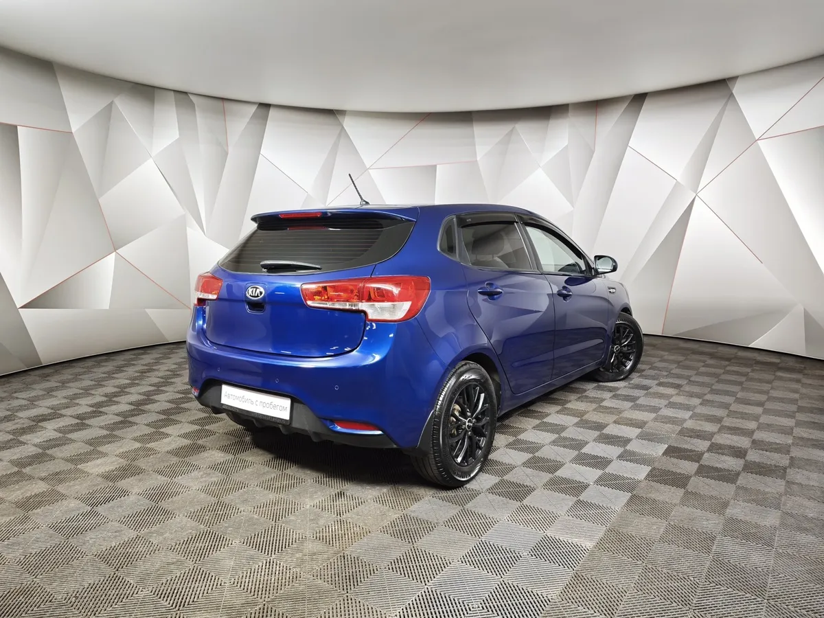 Kia Rio 1.6 AT (123 л.с.) Синий в АВИЛОН. Слайд №2