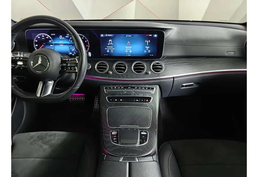 Mercedes-Benz E-Класс E 200 4MATIC 9G-TRONIC (197 л.с.) Sport Plus Серый в АВИЛОН. Слайд №15