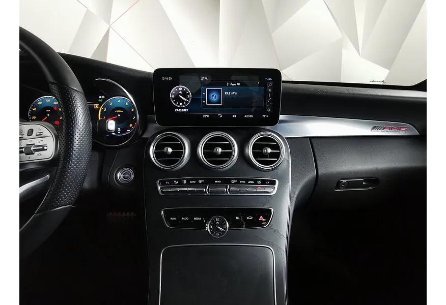 Mercedes-Benz C-Класс C 200 4Matic 9G-Tronic (184 л.с.) Особая серия Серый в АВИЛОН. Слайд №15