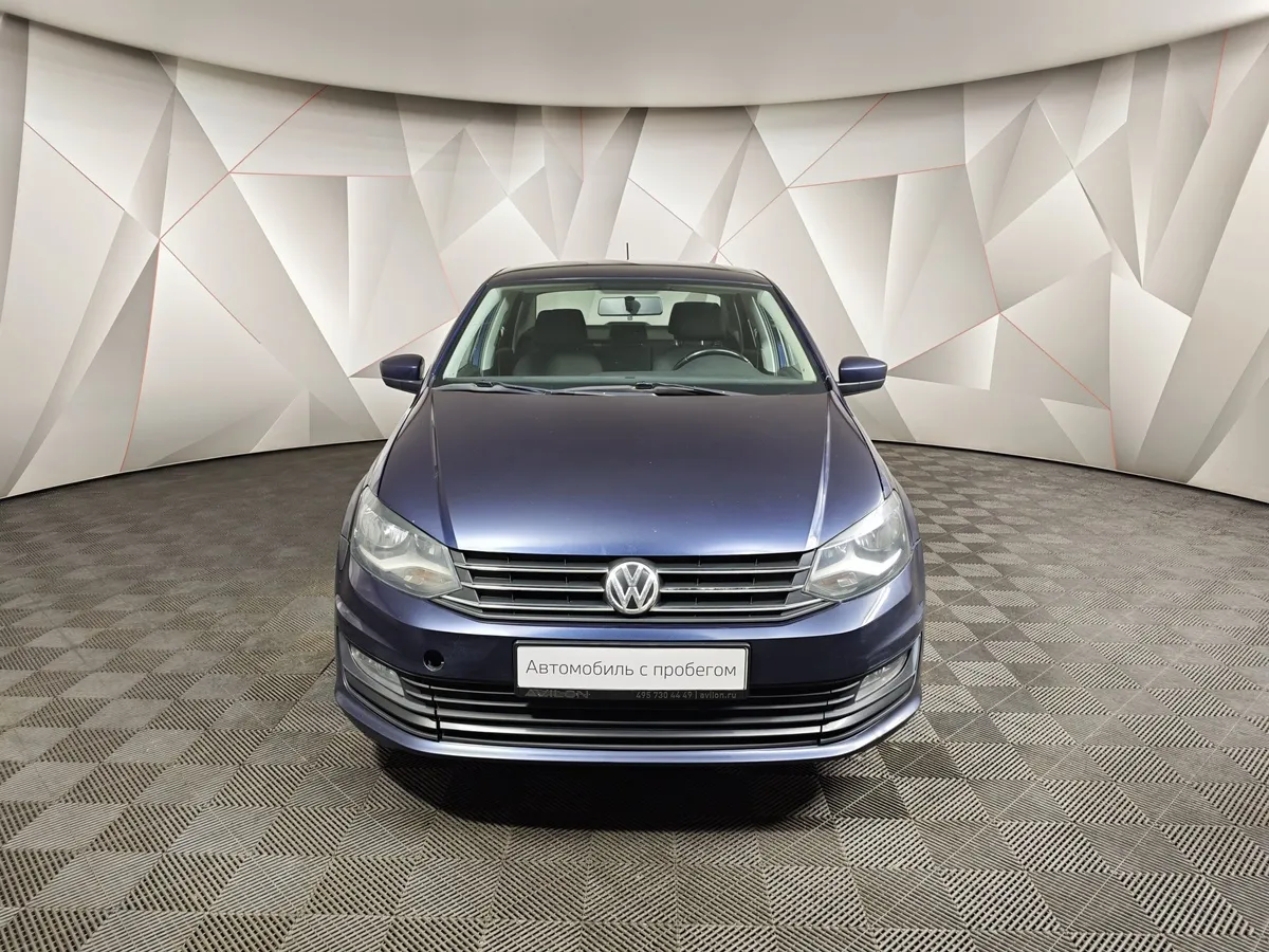 Volkswagen Polo 1.6 MPI AT (110 л.с.) Comfortline Синий в АВИЛОН. Слайд №7