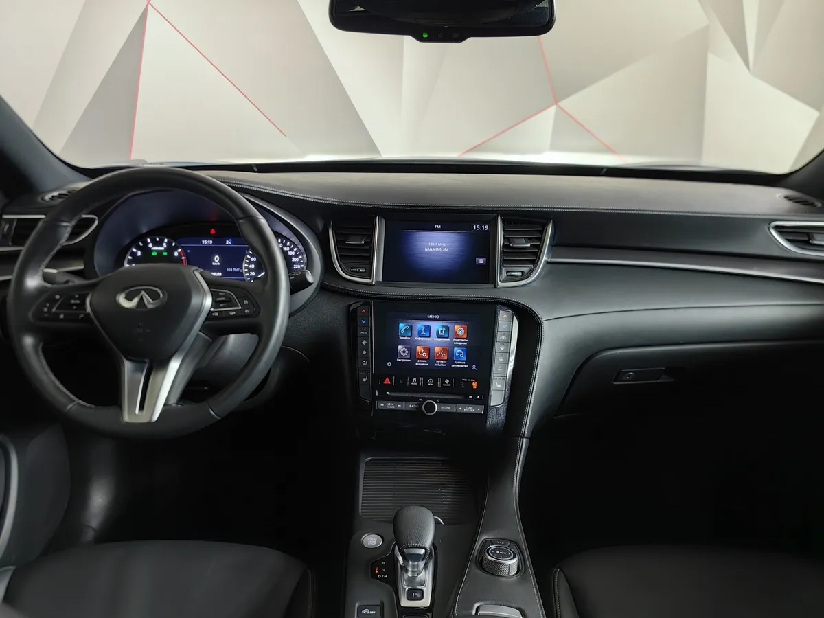 Infiniti QX55 2.0 CVT AWD (249 л.с.) Серый в АВИЛОН. Слайд №15
