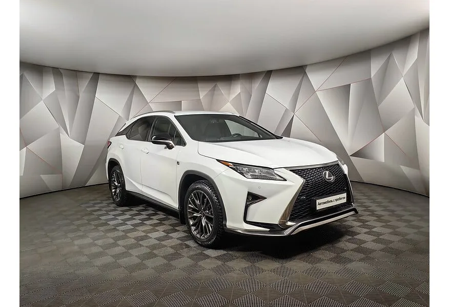 Lexus RX 2.0 AT AWD (238 л.с.) Luxury Белый в АВИЛОН. Слайд №3