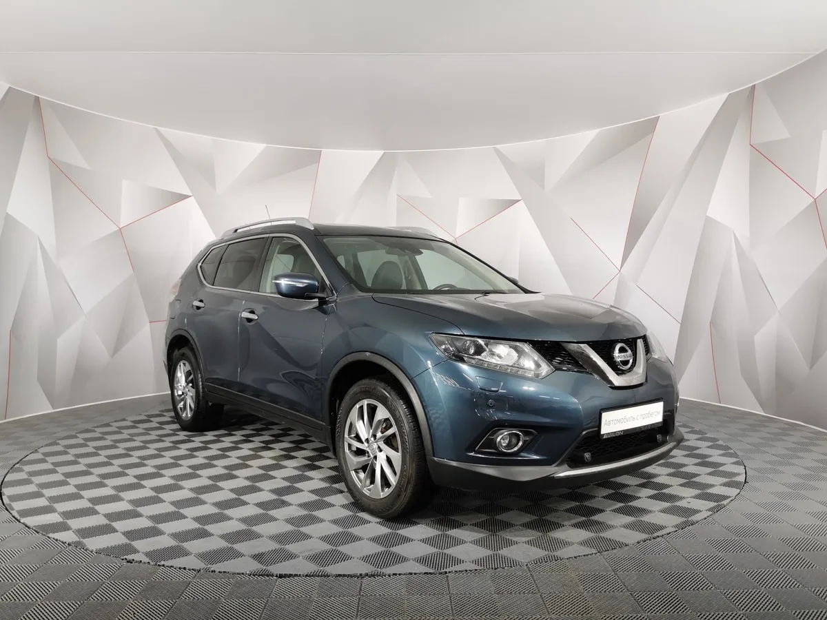 Nissan X-Trail 2.0 CVT AWD (144 л.с.) LE Top Голубой в АВИЛОН. Слайд №3