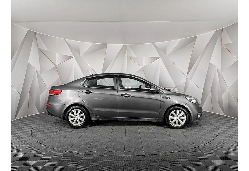 Kia Rio 1.6 AT (123 л.с.) Серый в АВИЛОН. Слайд №6
