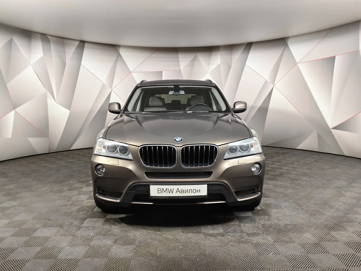 BMW X3 xDrive20d AT (184 л.с.) Base Локальная сборка Коричневый в АВИЛОН. Слайд №3