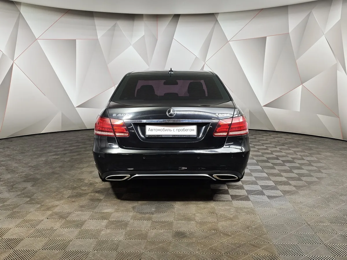 Mercedes-Benz E-Класс E 400 4Matic 7G-Tronic Plus (333 л.с.) Черный в АВИЛОН. Слайд №8