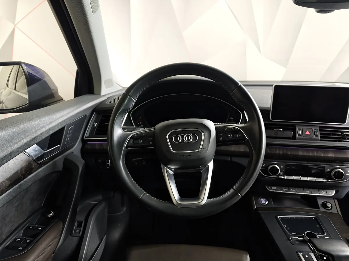 Audi Q5 2.0 TFSI S tronic quattro (249 л.с.) Sport Синий в АВИЛОН. Слайд №20
