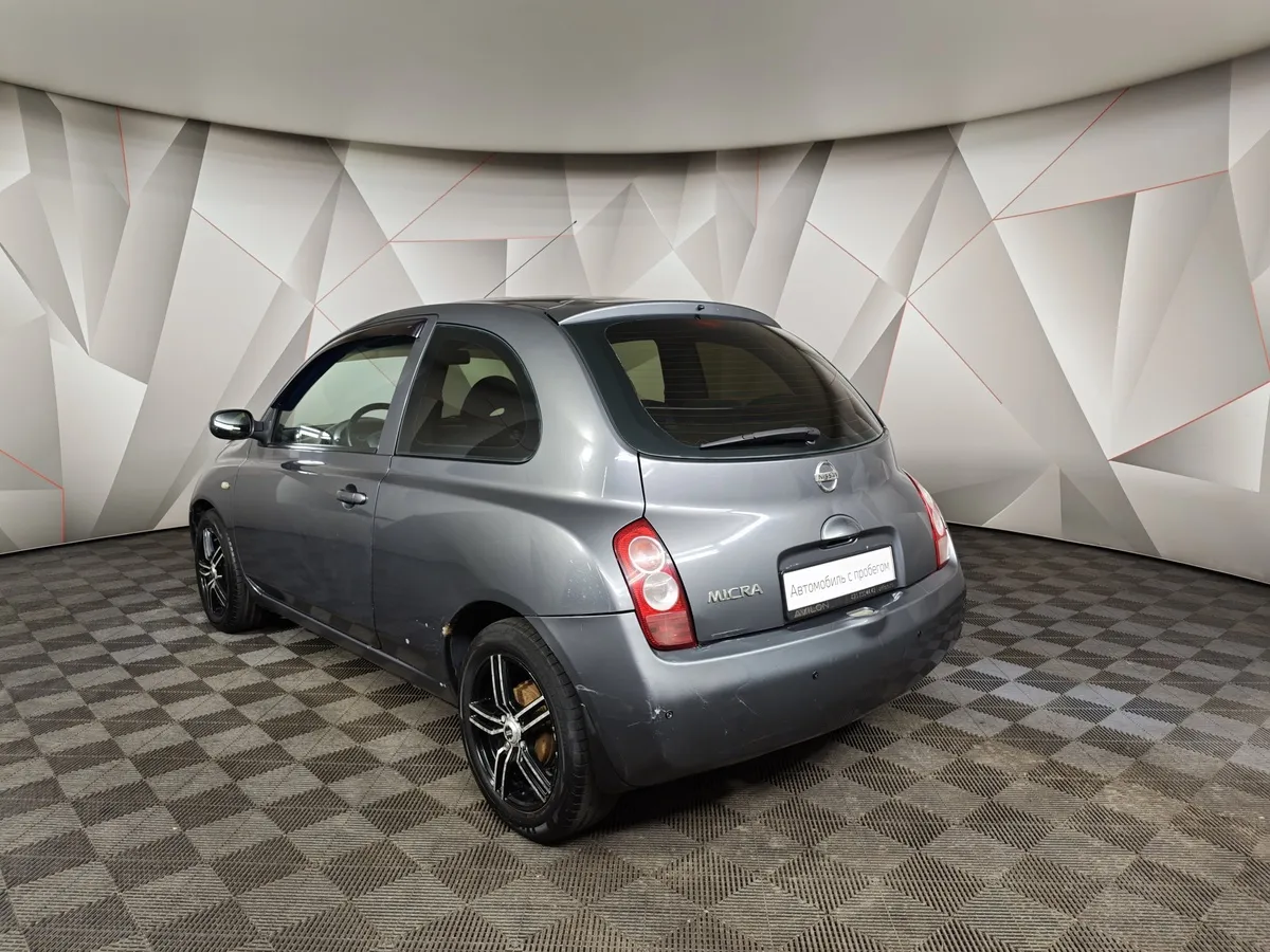 Nissan Micra 1.2 AT (80 л.с.) Серый в АВИЛОН. Слайд №4