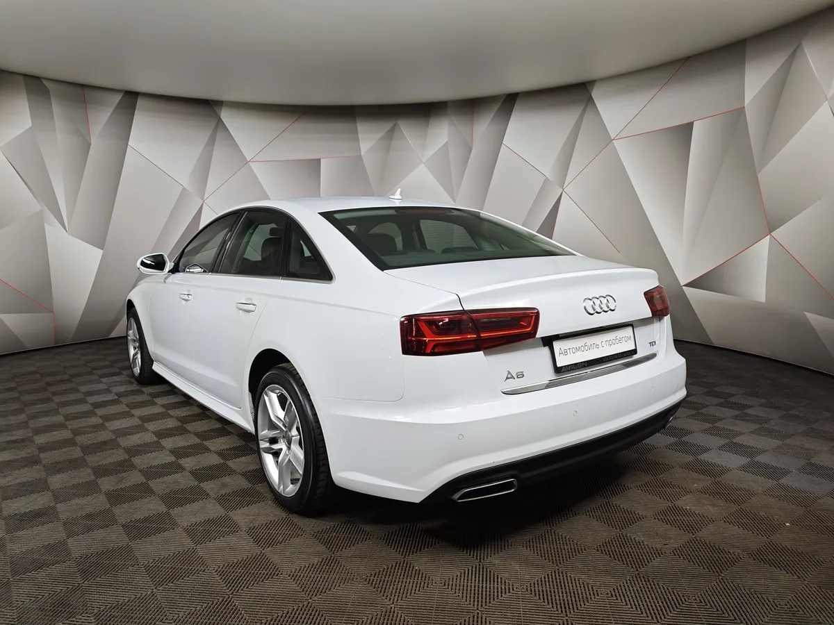 Audi A6 2.0 TDI S tronic (190 л.с.) Advance Белый в АВИЛОН. Слайд №4