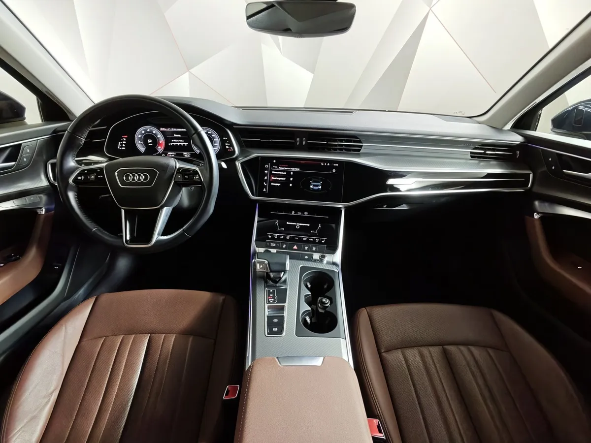 Audi A6 2.0 TFSI S Tronic quattro (252 л.с.) Design Синий в АВИЛОН. Слайд №14