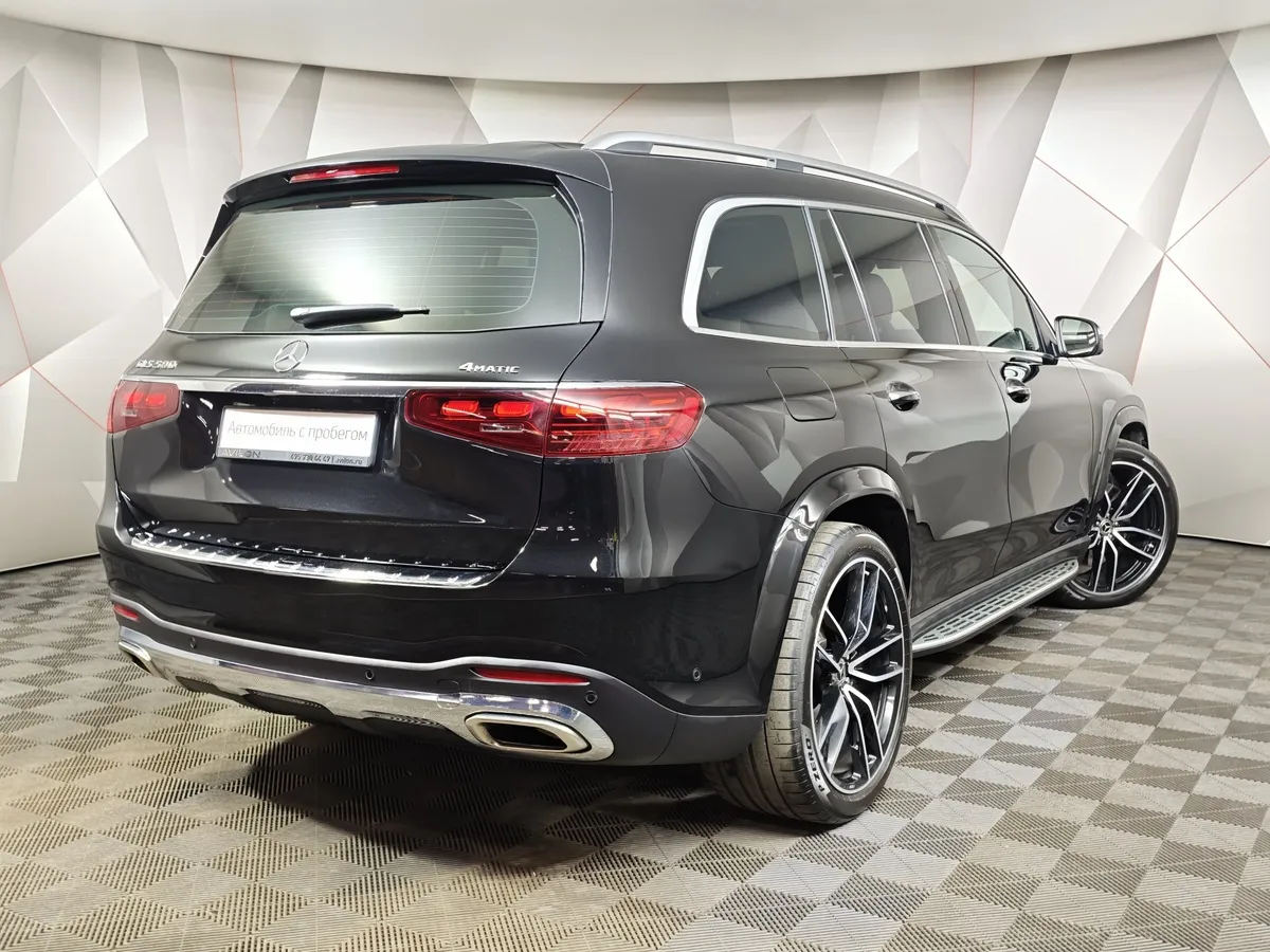 Mercedes-Benz GLS 580 9G-TRONIC 4Matic (531 л.с.) Черный в АВИЛОН. Слайд №2