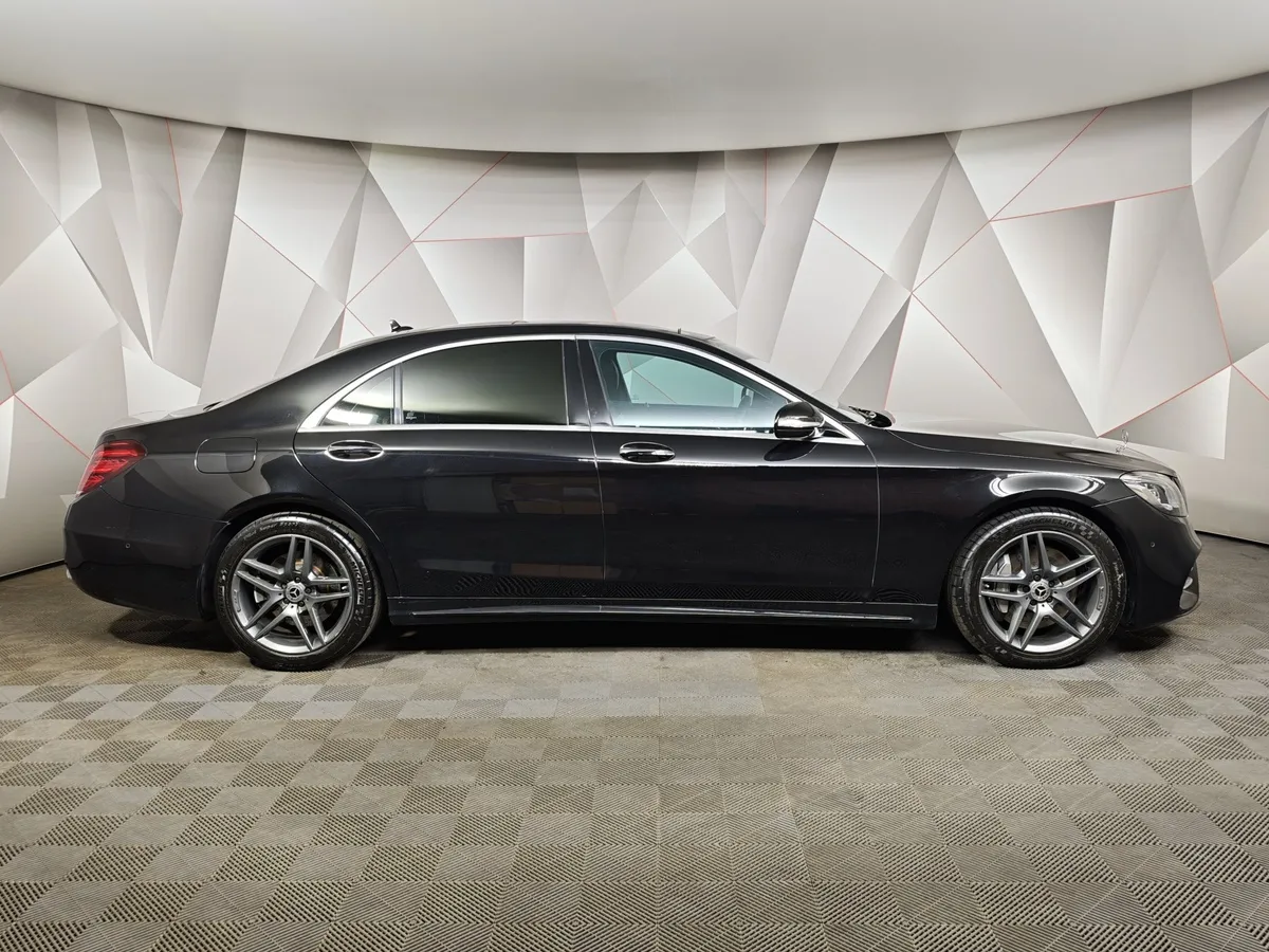 Mercedes-Benz S-Класс S 350 d 9G-Tronic 4Matic длинная база (249 л.с.) Черный в АВИЛОН. Слайд №6