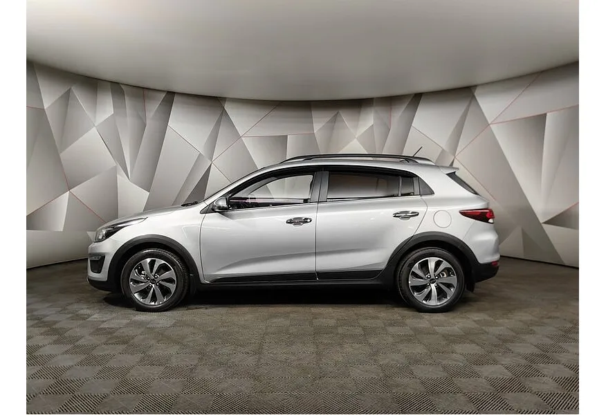 Kia Rio X-Line 1.6 AT (123 л.с.) Premium Серебристый в АВИЛОН. Слайд №5