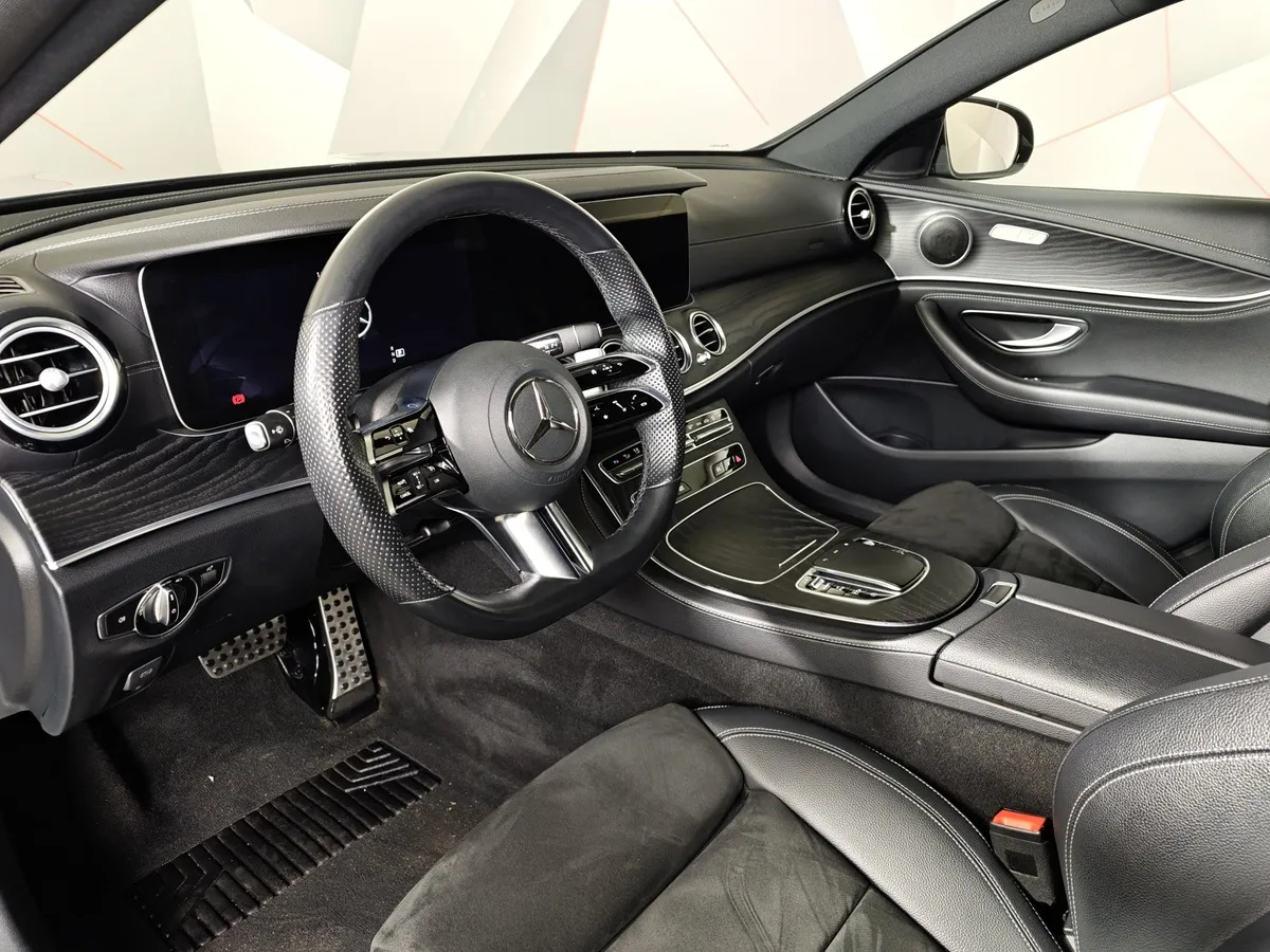 Mercedes-Benz E-Класс E 200 4MATIC 9G-TRONIC (184 л.с.) Sport Серый в АВИЛОН. Слайд №19
