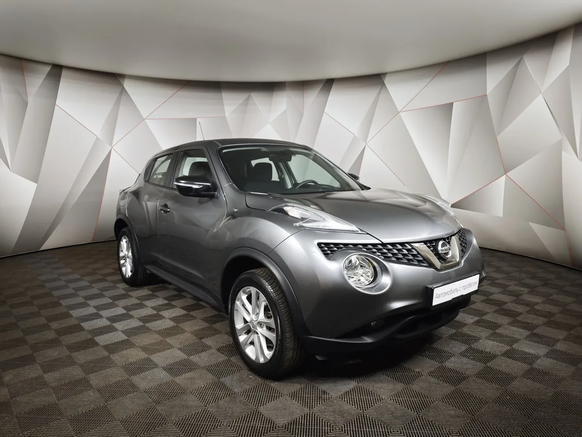 Nissan Juke 1.6 CVT (117 л.с.) Серый в АВИЛОН. Слайд №3