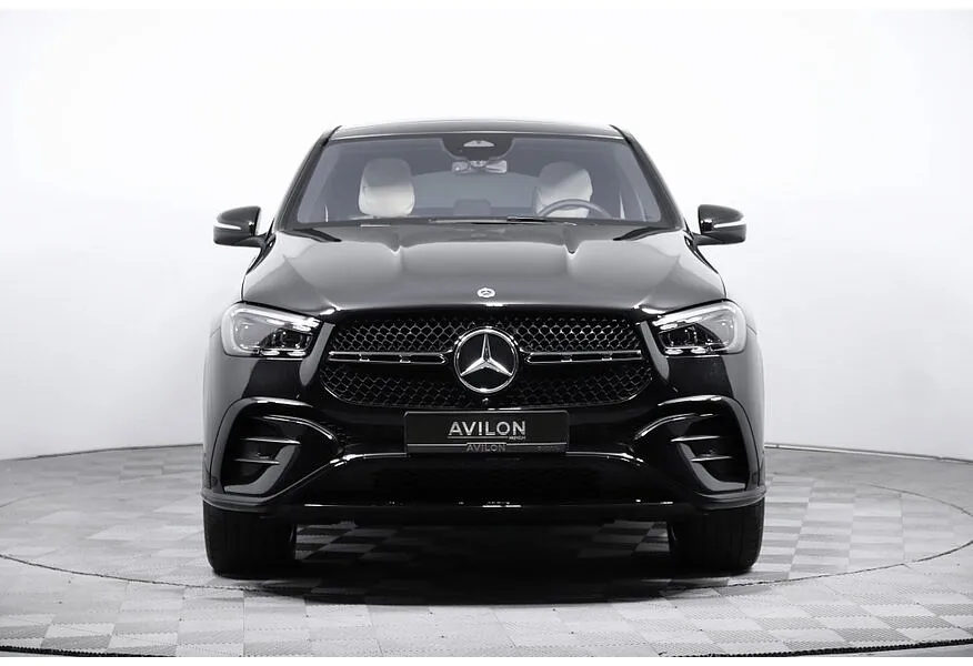 Mercedes-Benz GLE Купе 450 d 4MATIC 9G-TRONIC (367 л.с.) Черный в АВИЛОН. Слайд №3
