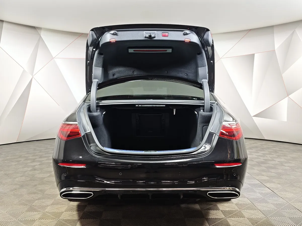 Mercedes-Benz S-Класс S 450 d 9G-TRONIC 4MATIC (330 л.с.) Черный в АВИЛОН. Слайд №12