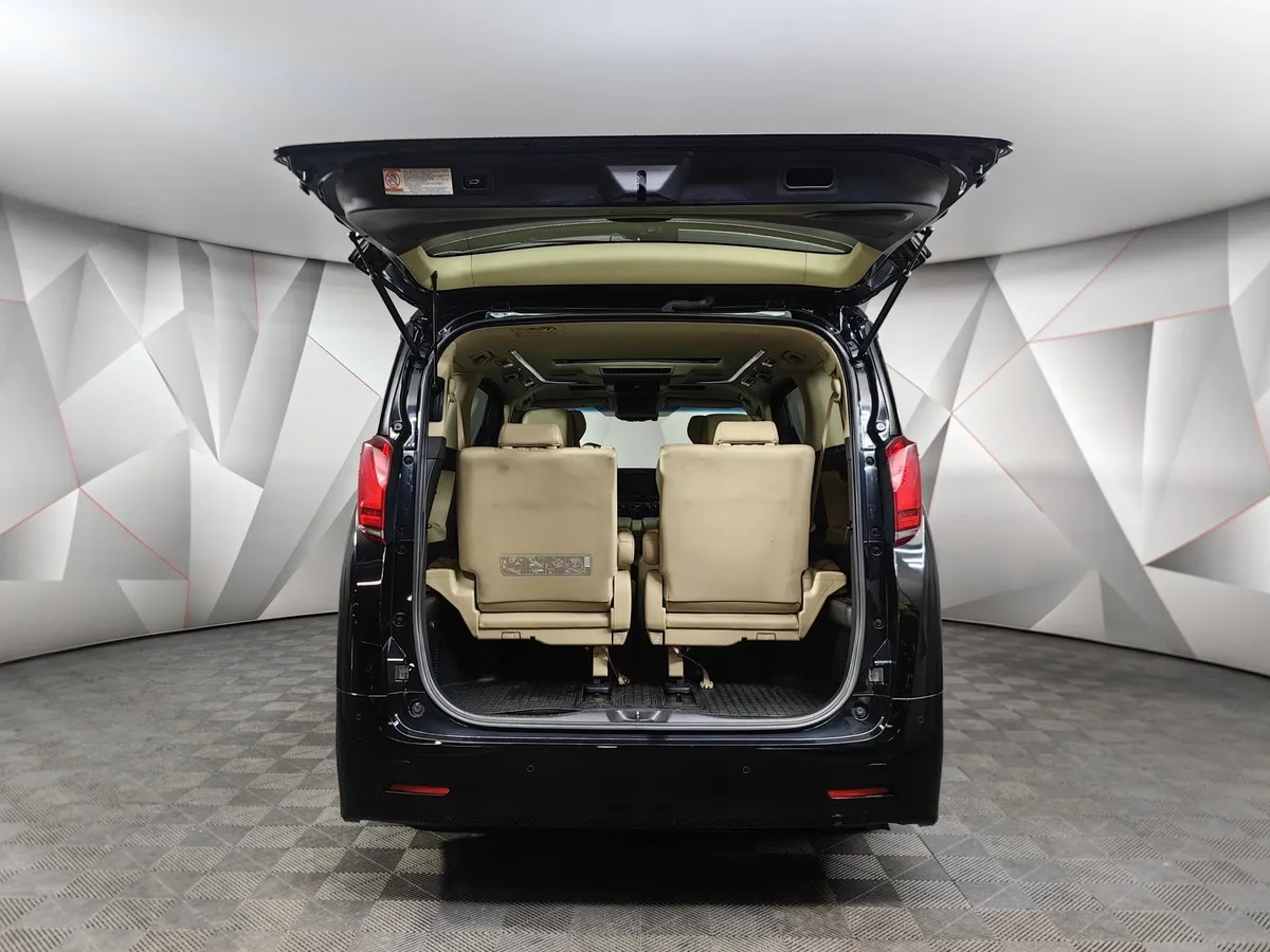 Toyota Alphard 3.5 AT (300 л.с.) Черный в АВИЛОН. Слайд №11