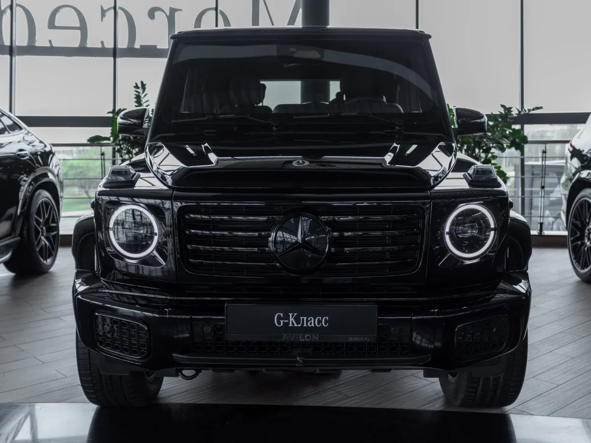 Mercedes-Benz G-Класс 450 D 3.0 9G-TRONIC 4Matic (367 л.с.) Черный в АВИЛОН. Слайд №3