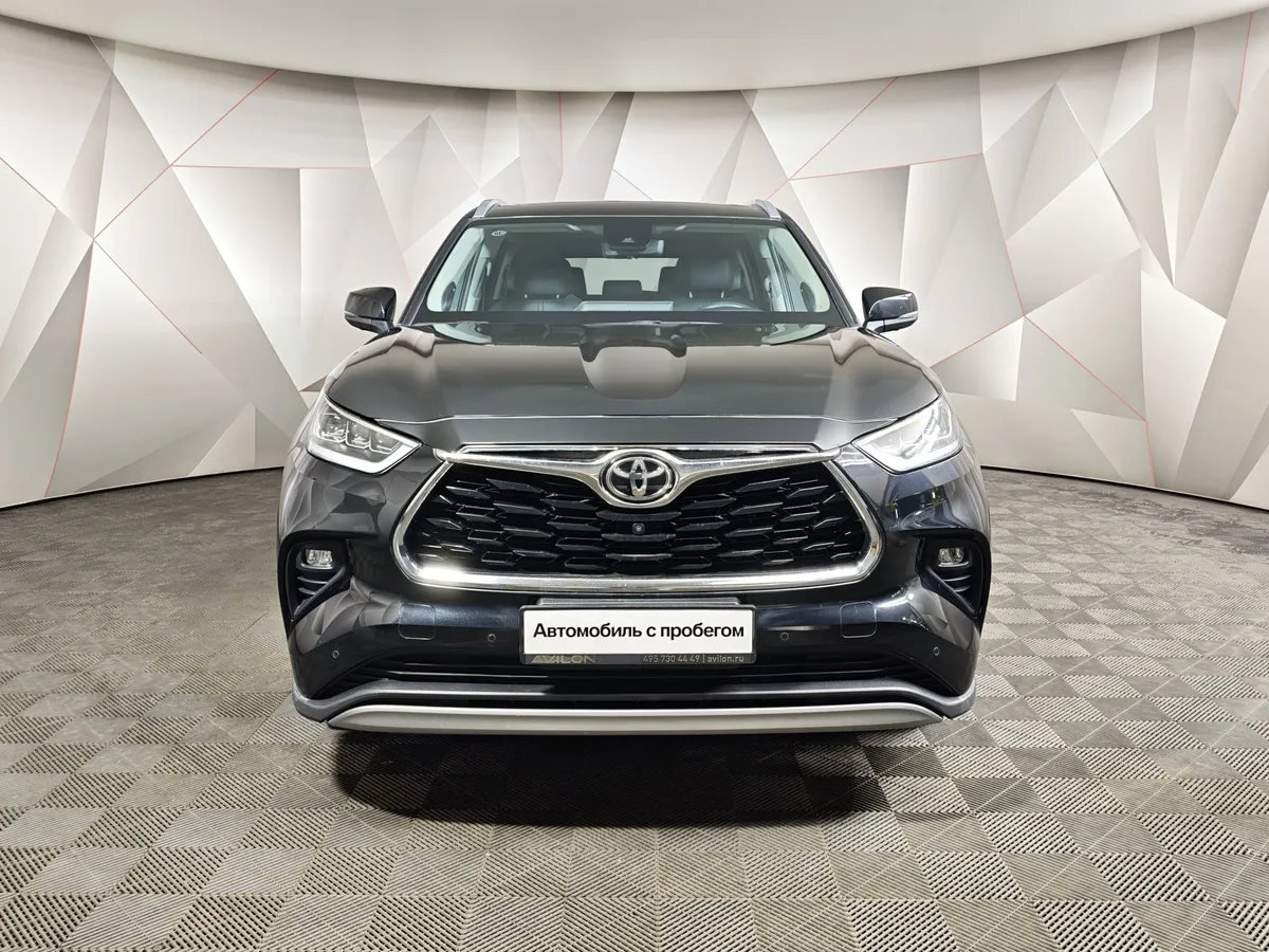 Toyota Highlander 2.0T AT 4WD (248 л.с.) Noble Version Черный в АВИЛОН. Слайд №7