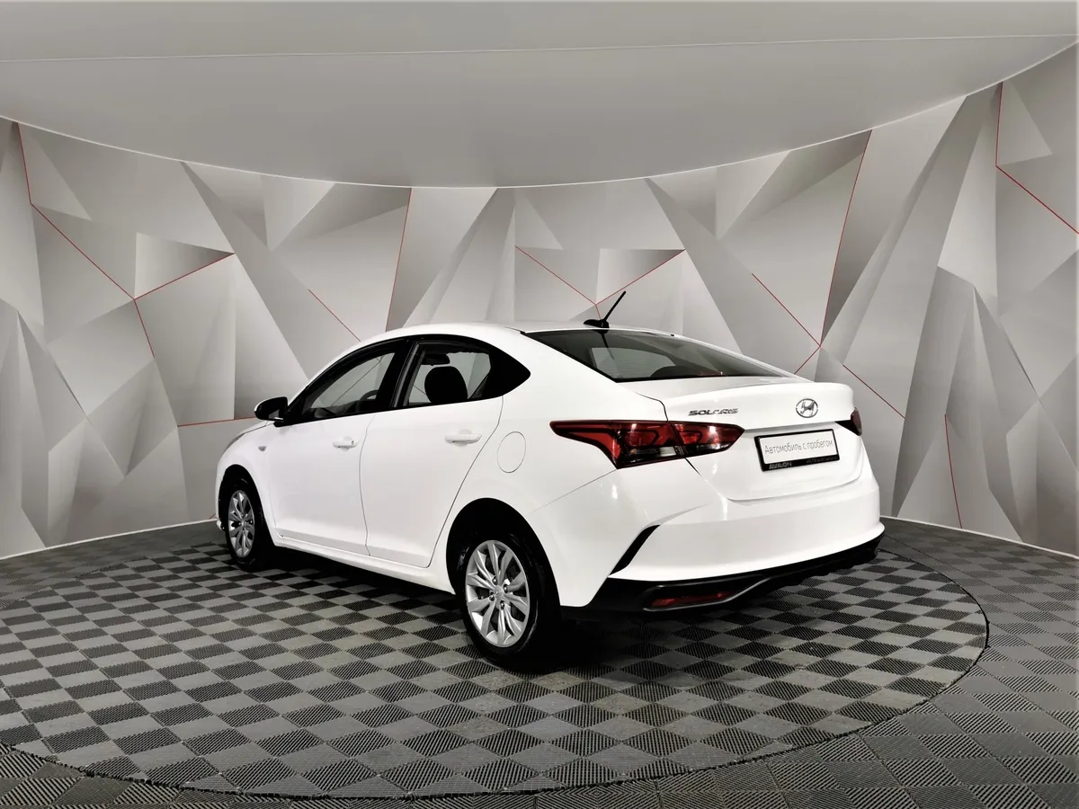 Hyundai Solaris 1.6 AT (123 л.с.) Comfort Белый в АВИЛОН. Слайд №4