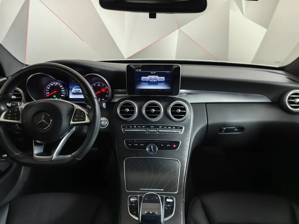 Mercedes-Benz C-Класс C 200 4Matic 9G-Tronic (184 л.с.) Sport Белый в АВИЛОН. Слайд №15