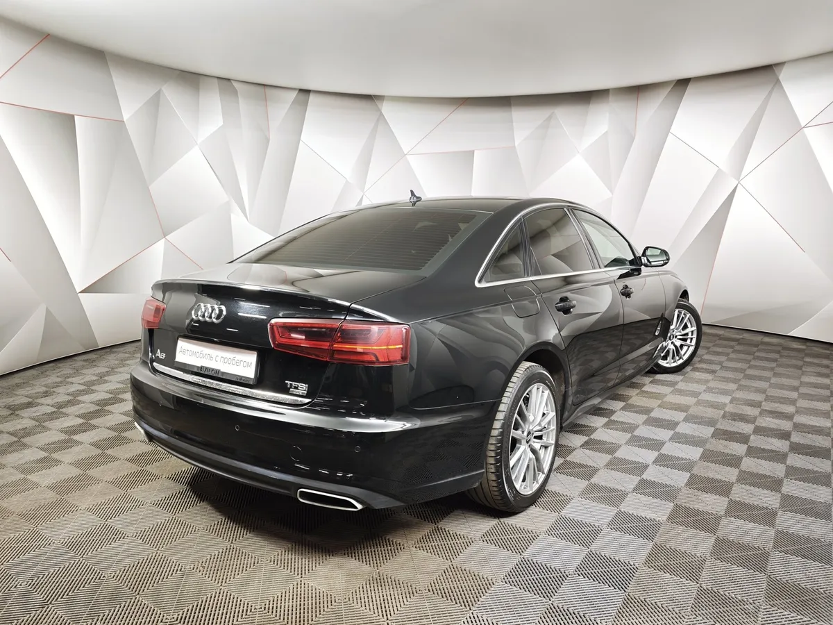 Audi A6 1.8 TFSI S tronic (190 л.с.) Черный в АВИЛОН. Слайд №2