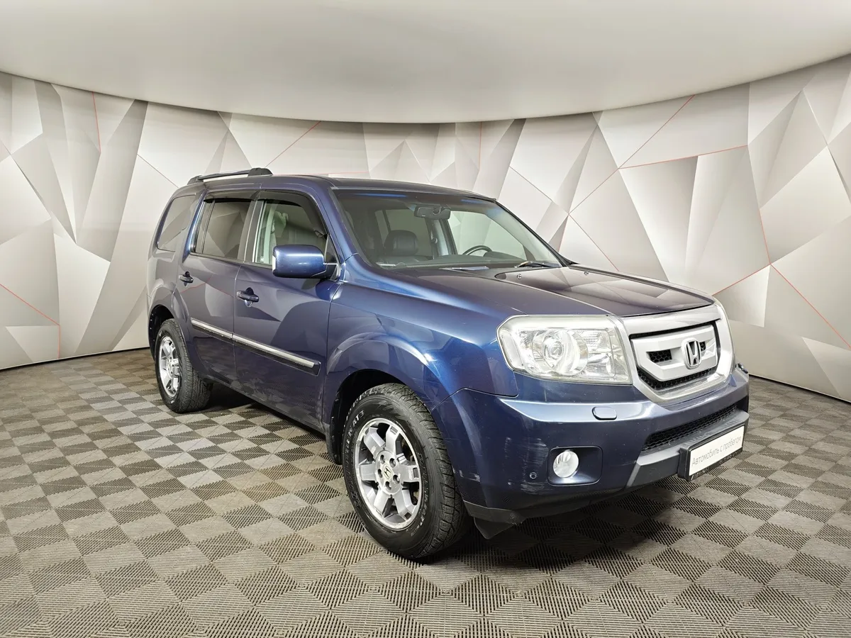 Honda Pilot 3.5 AT 4WD (257 л.с.) Синий в АВИЛОН. Слайд №3